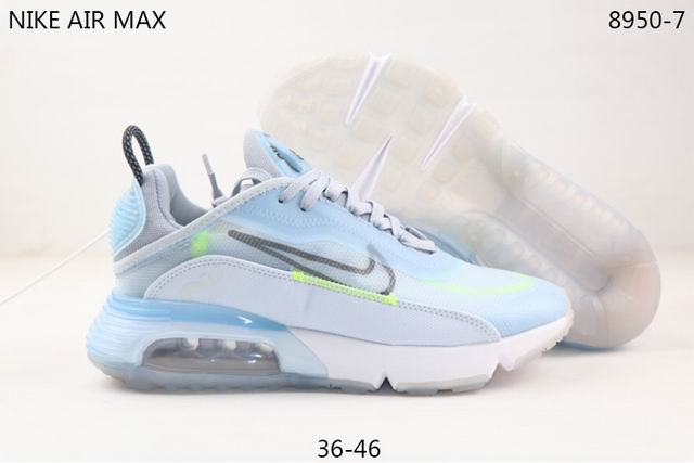 Nike Air Max 2090 Men's Shoes Baby Blue White-03 - Click Image to Close